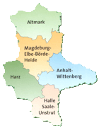 Karte Sachsen-Anhalt